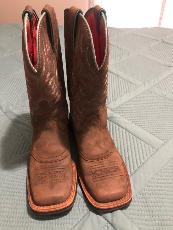 Ariat Shoes - Ariat Square Toe Women’s Cowboy Boots used